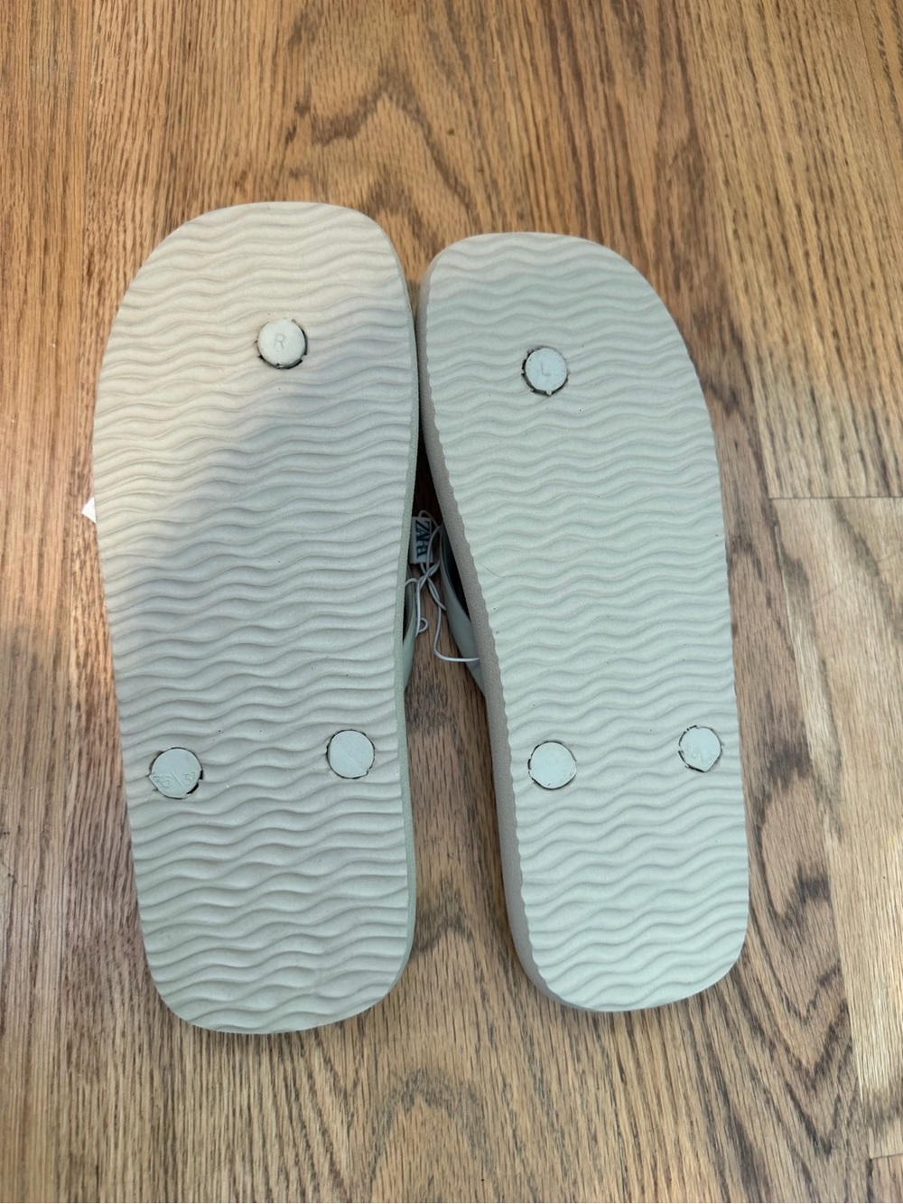 Zara Boys Flip Flops, Tan, Sz 5 (36/37), Brand New W tags - Picture 4 of 4